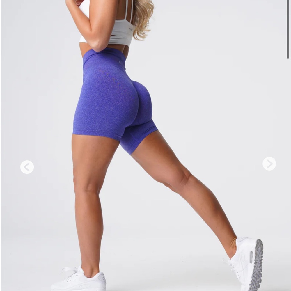 NVGTN electric blue pro shorts: medium